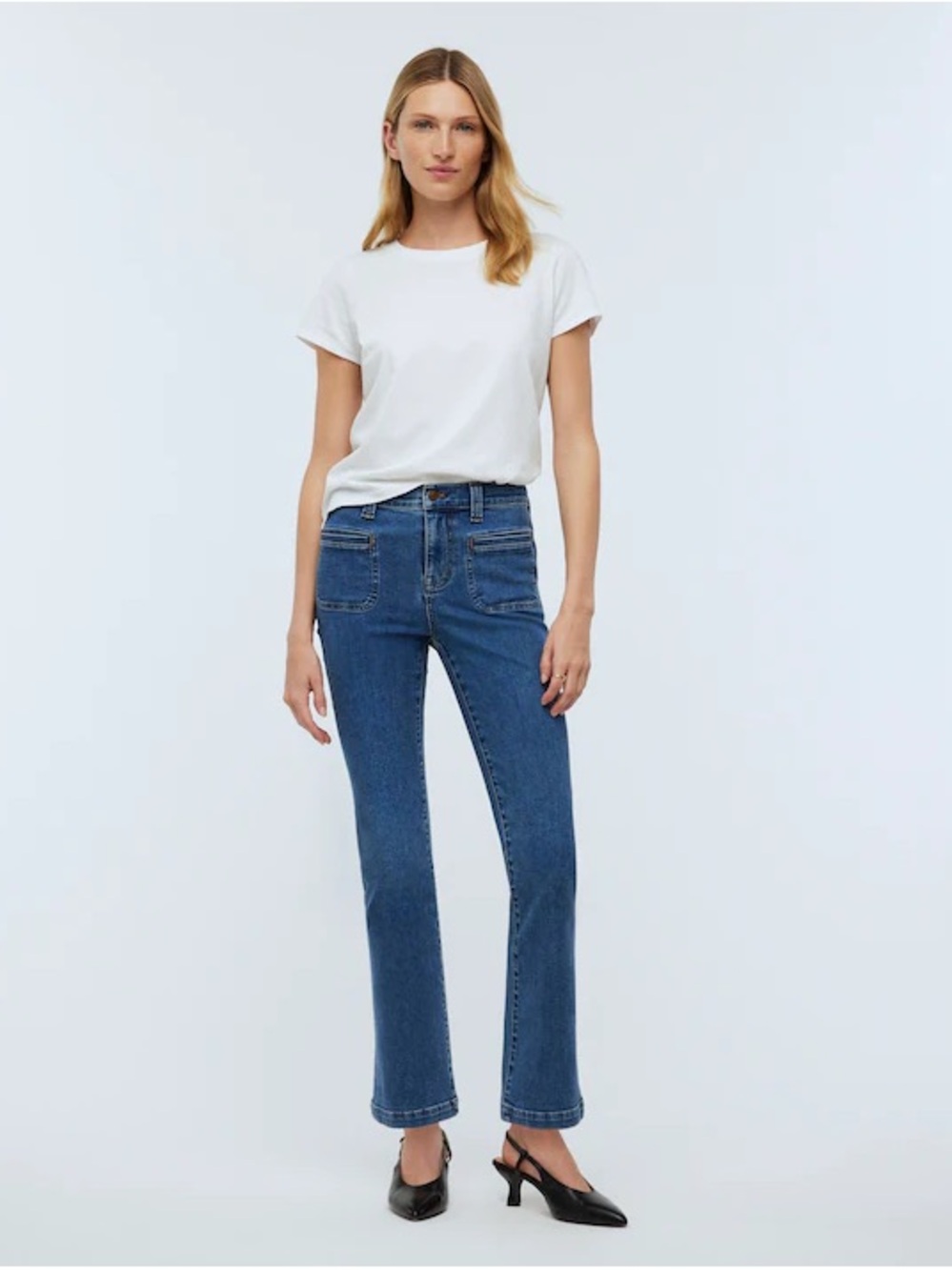 Madewell Kickout Crop Jeans